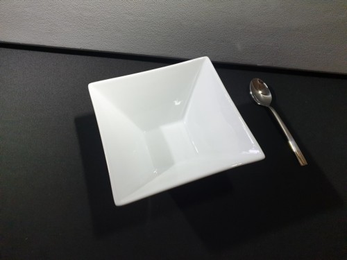 Soepkom - Napoli - Vierkant 14x14x7cm (Krat 20 stuks)